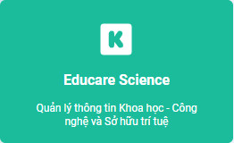 Educare Science – Quản lý thông tin khoa học và công nghệ